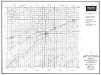Rawlins County, Attwood, McDonald, Ludell, Herndon, Blakeman, Kansas State Atlas 1958 County Highway Maps